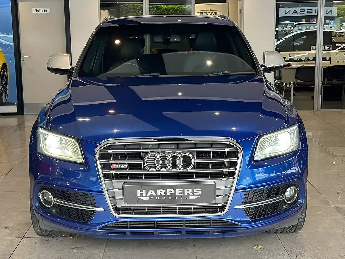Used 2015 Audi SQ5 Blue - Interior and Exterior details 3