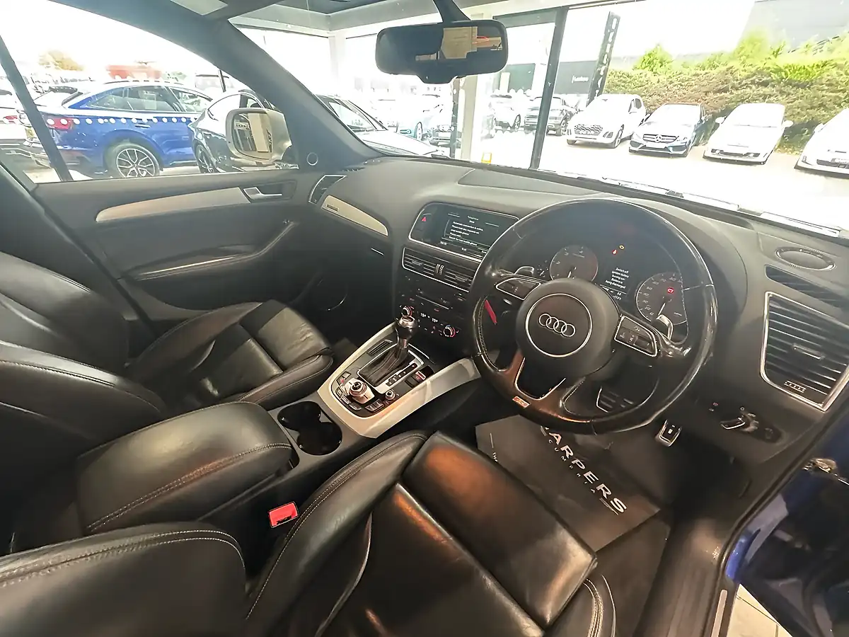 Used 2015 Audi SQ5 Blue - Interior and Exterior details 9