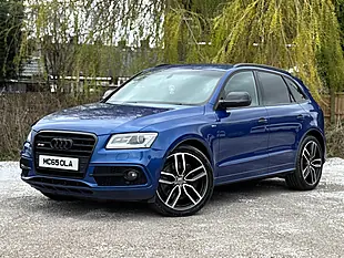 Used 2015 Audi SQ5 Plus Blue - Interior and Exterior details 2