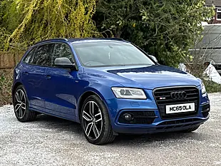 Used 2015 Audi SQ5 Plus Blue - Interior and Exterior details 3