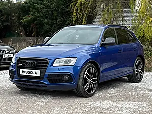 Used 2015 Audi SQ5 Plus Blue - Interior and Exterior details 6