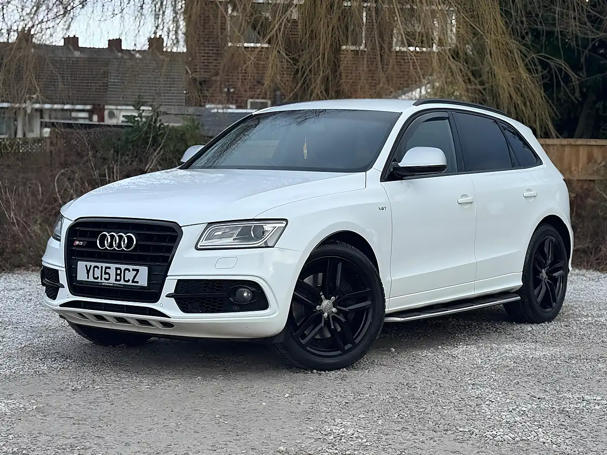Used 2015 Audi SQ5 White - Interior and Exterior details 2