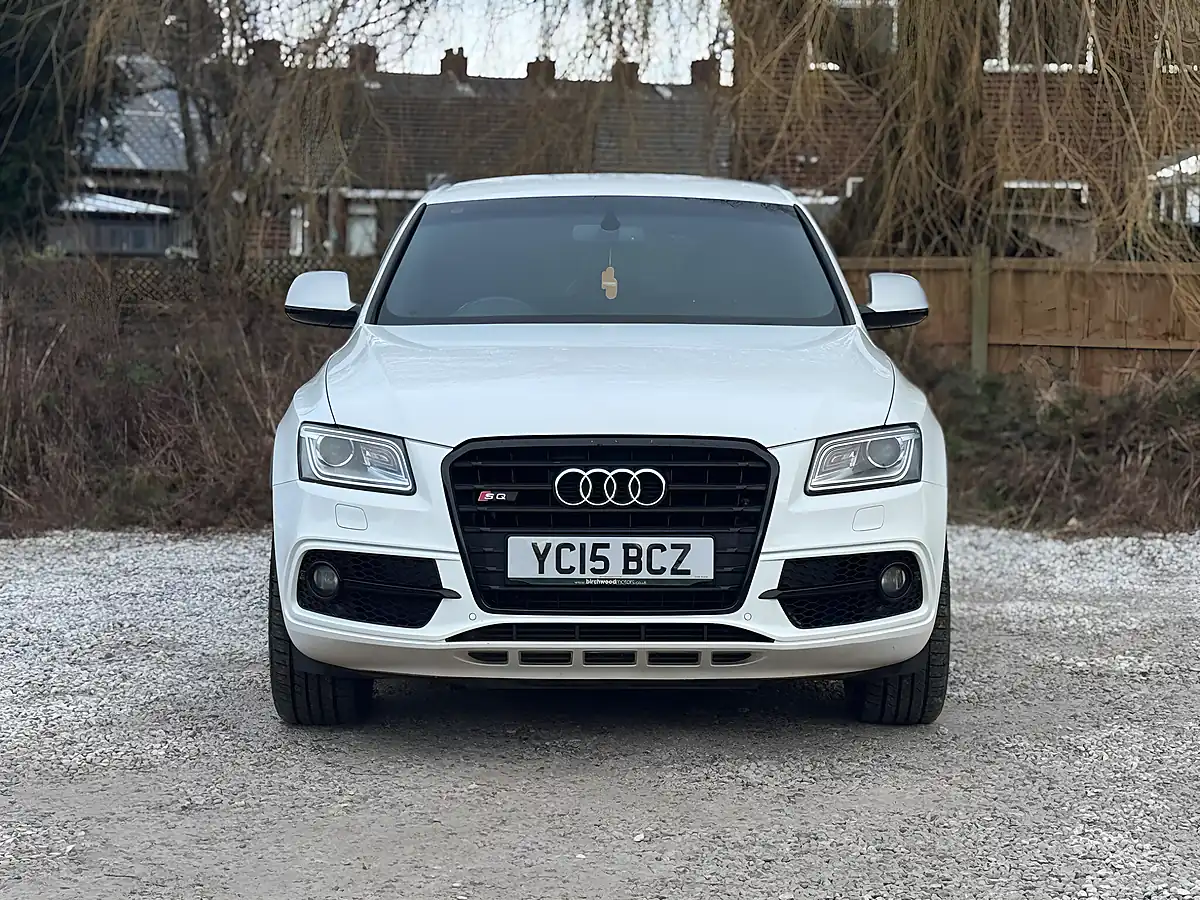Used 2015 Audi SQ5 White - Interior and Exterior details 5