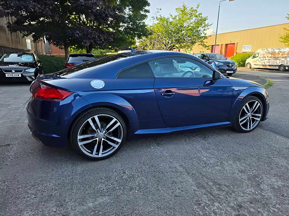 Used 2015 Audi Tt S Line Blue - Interior and Exterior details 6