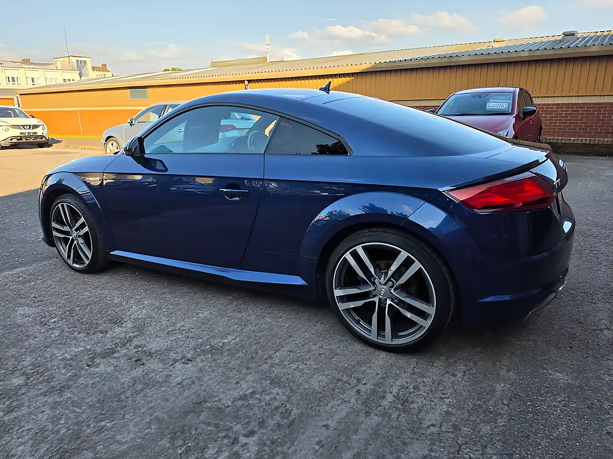 Used 2015 Audi Tt S Line Blue - Interior and Exterior details 7