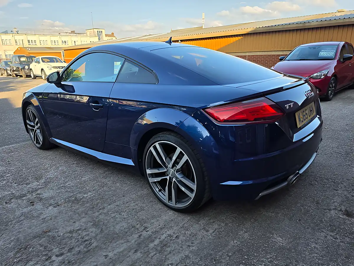 Used 2015 Audi Tt S Line Blue - Interior and Exterior details 8
