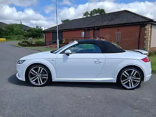 Used 2015 Audi Tt S Line Roadster White - Interior and Exterior details 12