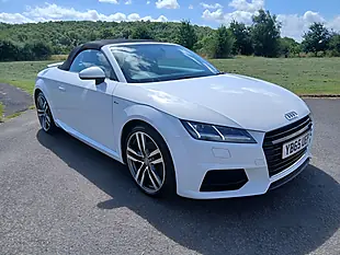 Used 2015 Audi Tt S Line Roadster White - Interior and Exterior details 14