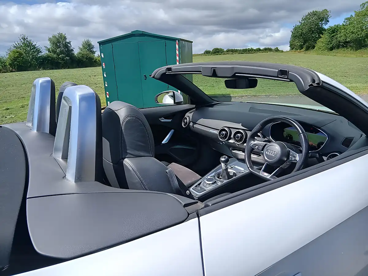 Used 2015 Audi Tt S Line Roadster White - Interior and Exterior details 15