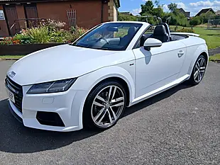 Used 2015 Audi Tt S Line Roadster White - Interior and Exterior details 2