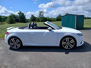 Used 2015 Audi Tt S Line Roadster White - Interior and Exterior details 3