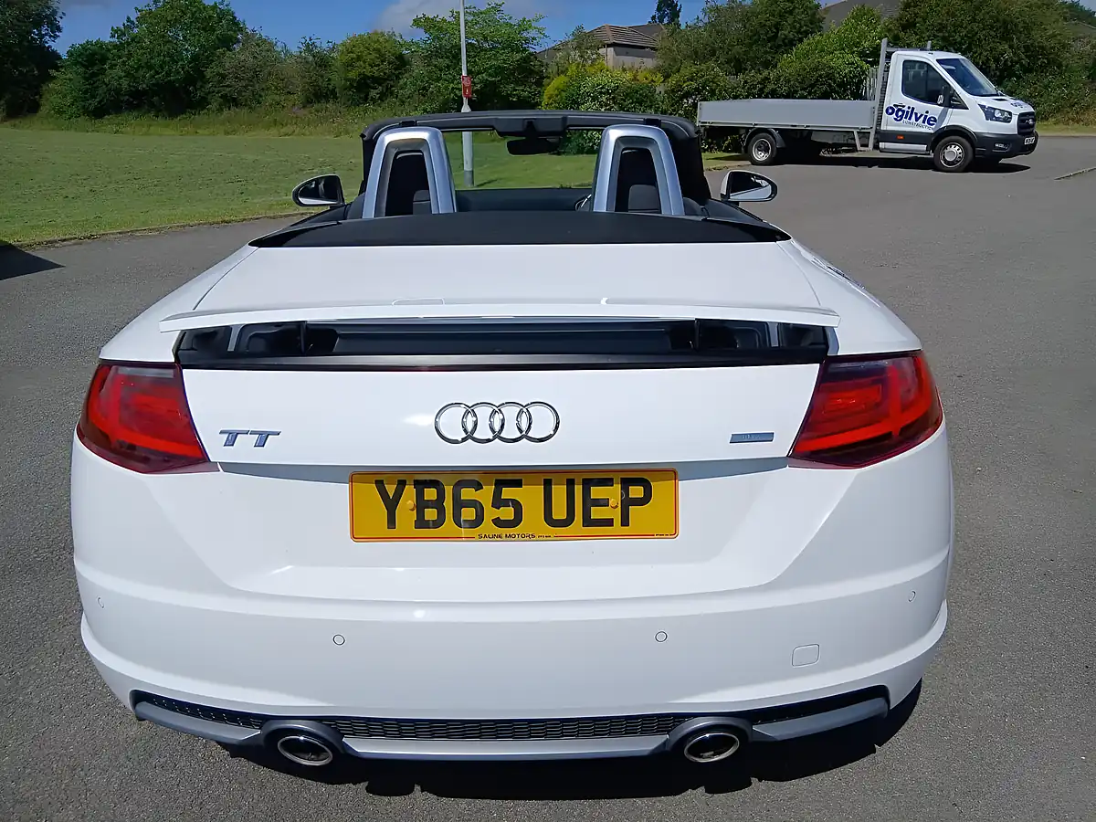 Used 2015 Audi Tt S Line Roadster White - Interior and Exterior details 6
