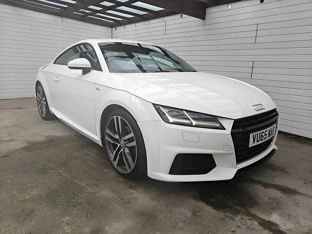 Used 2015 Audi Tt S Line White - Interior and Exterior details 7
