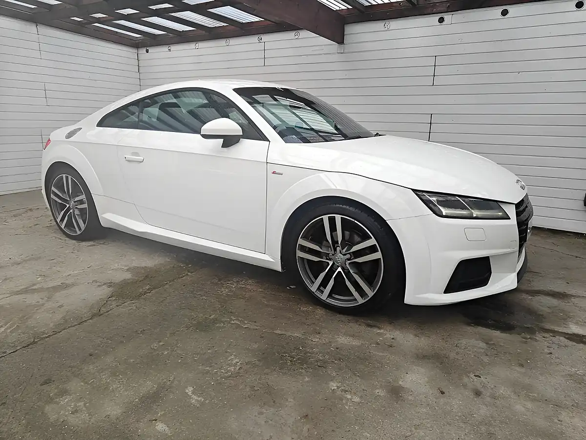 Used 2015 Audi Tt S Line White - Interior and Exterior details 8