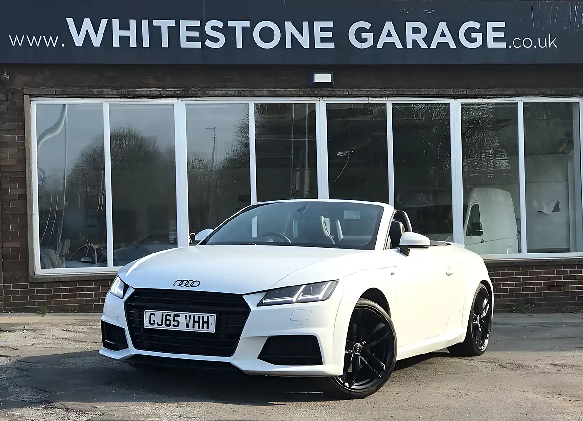 Used 2015 Audi Tt S Line White - Interior and Exterior details 3