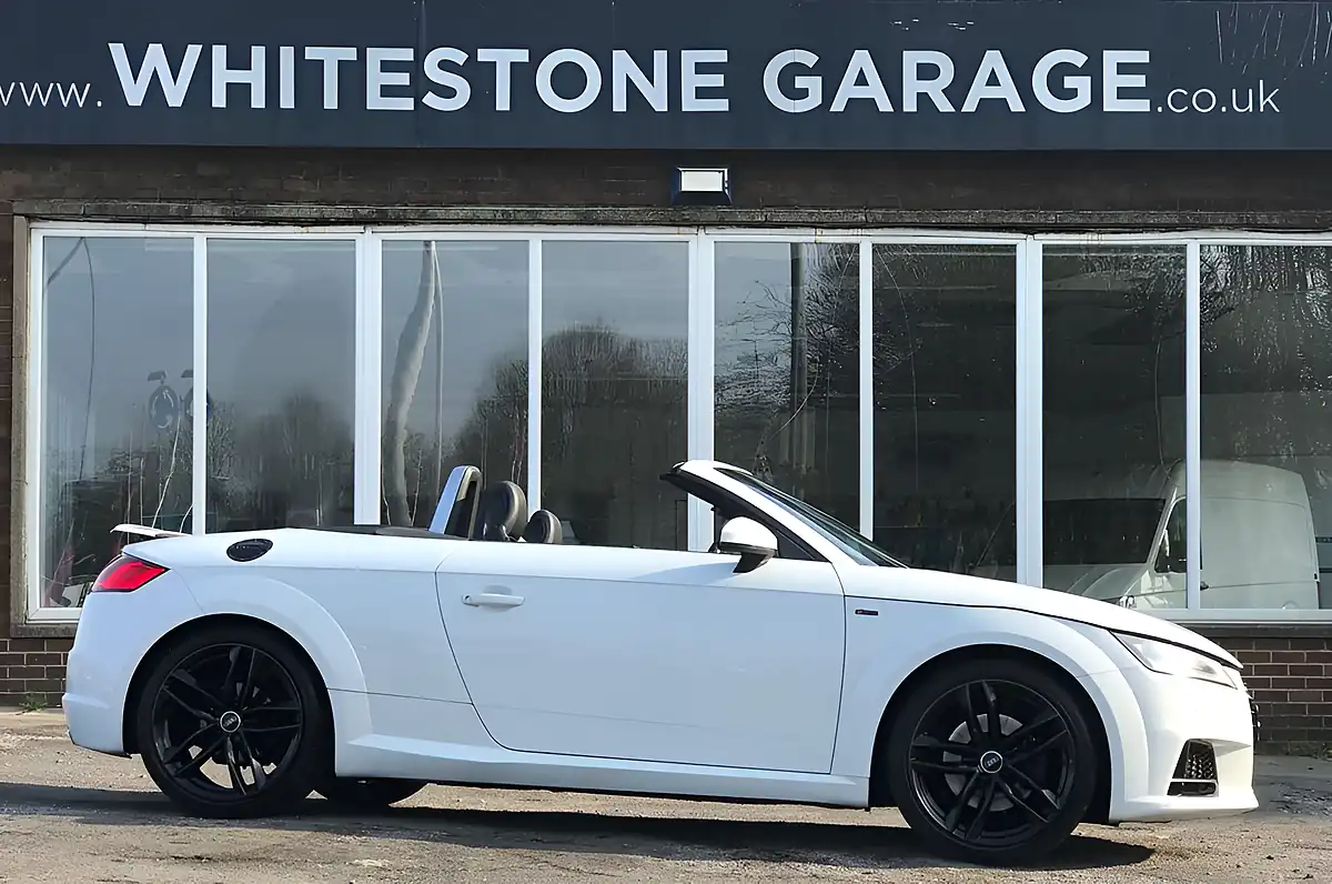 Used 2015 Audi Tt S Line White - Interior and Exterior details 4