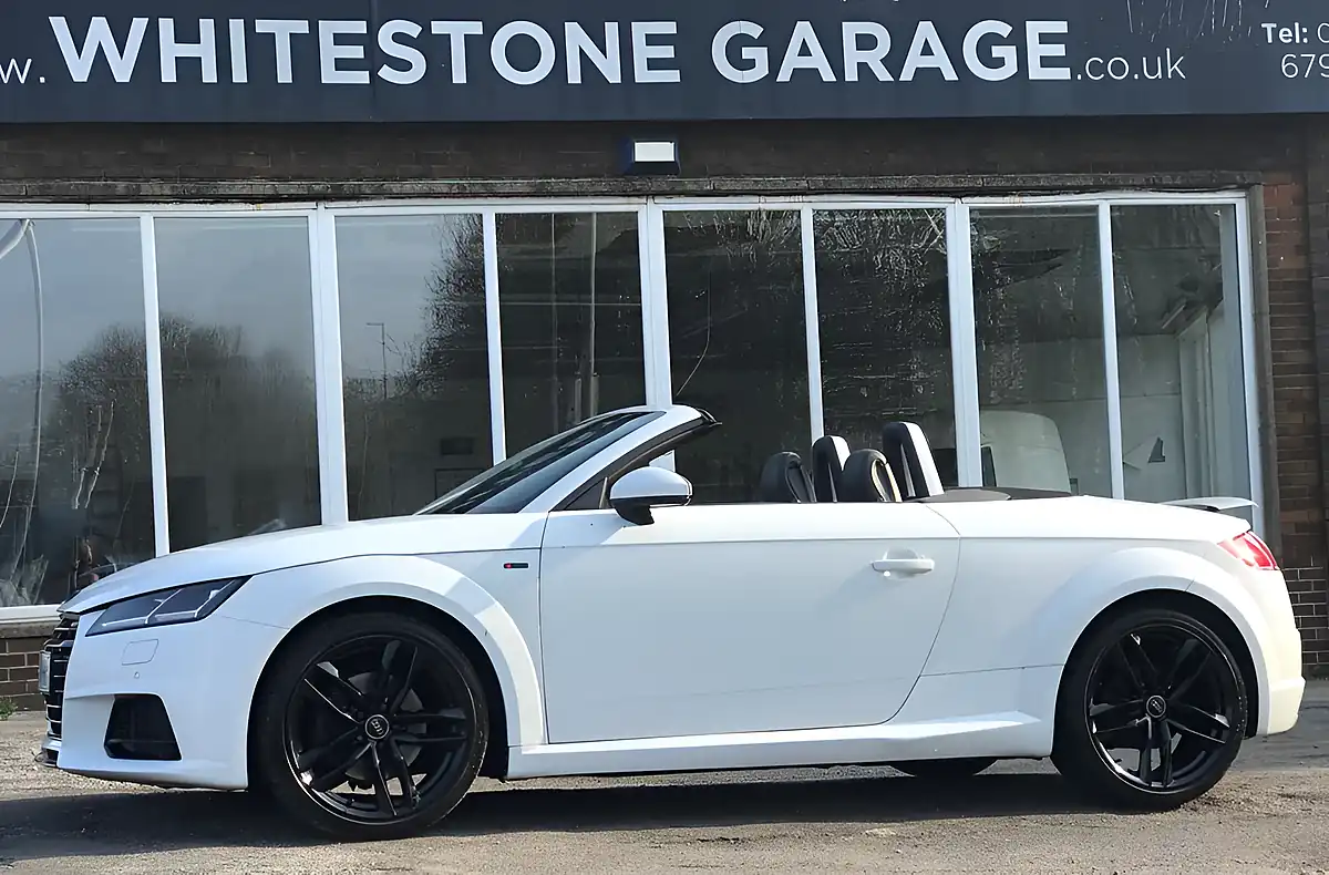 Used 2015 Audi Tt S Line White - Interior and Exterior details 5