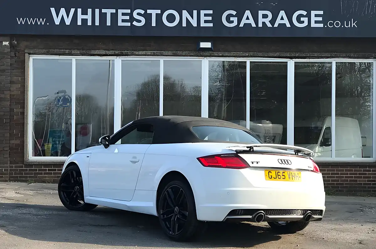 Used 2015 Audi Tt S Line White - Interior and Exterior details 6