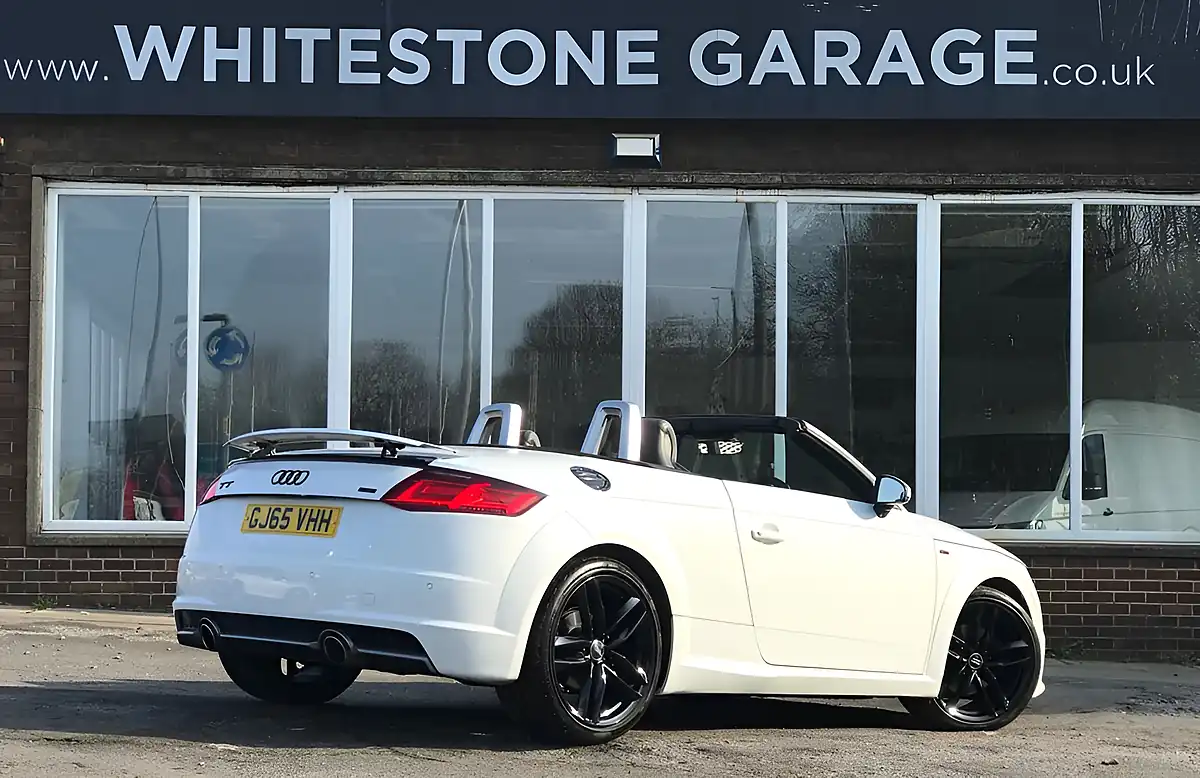 Used 2015 Audi Tt S Line White - Interior and Exterior details 7