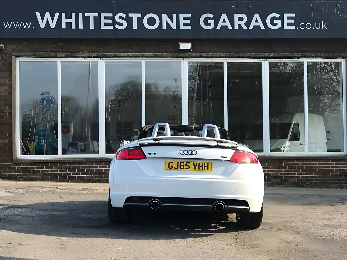 Used 2015 Audi Tt S Line White - Interior and Exterior details 8