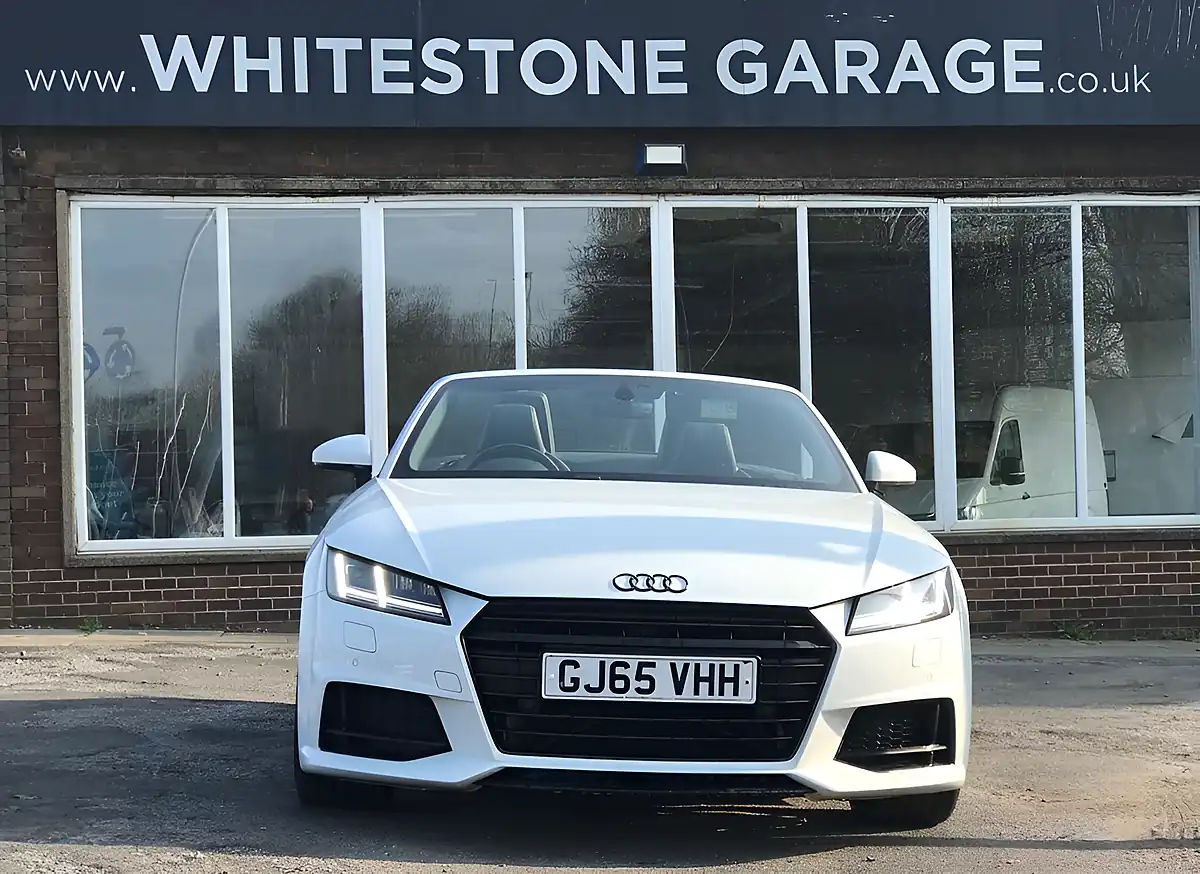 Used 2015 Audi Tt S Line White - Interior and Exterior details 9