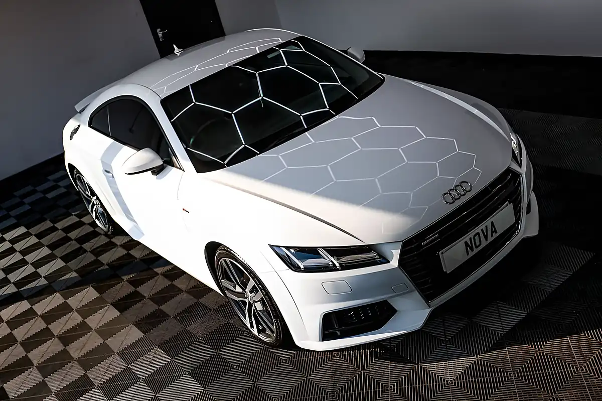Used 2015 Audi Tt S Line White - Interior and Exterior details 7