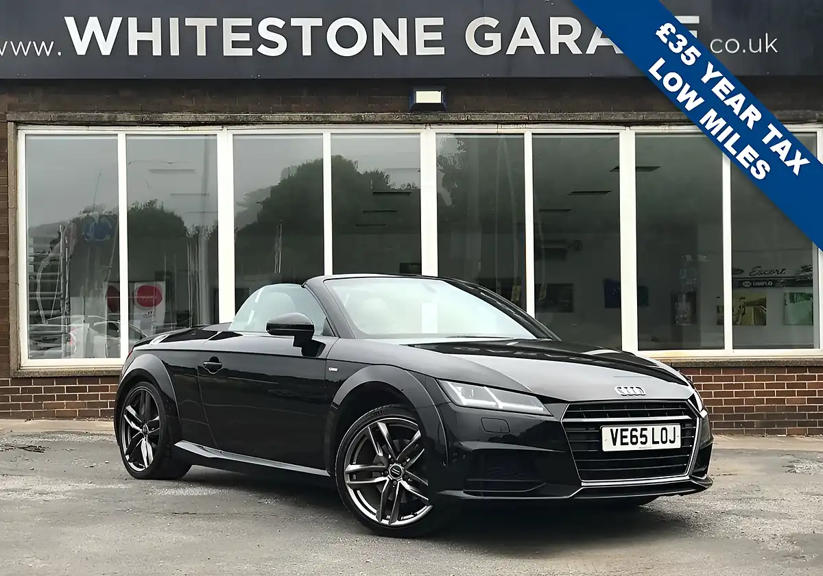 Used 2015 Audi Tt Ultra S Line Mythos Black - Front View