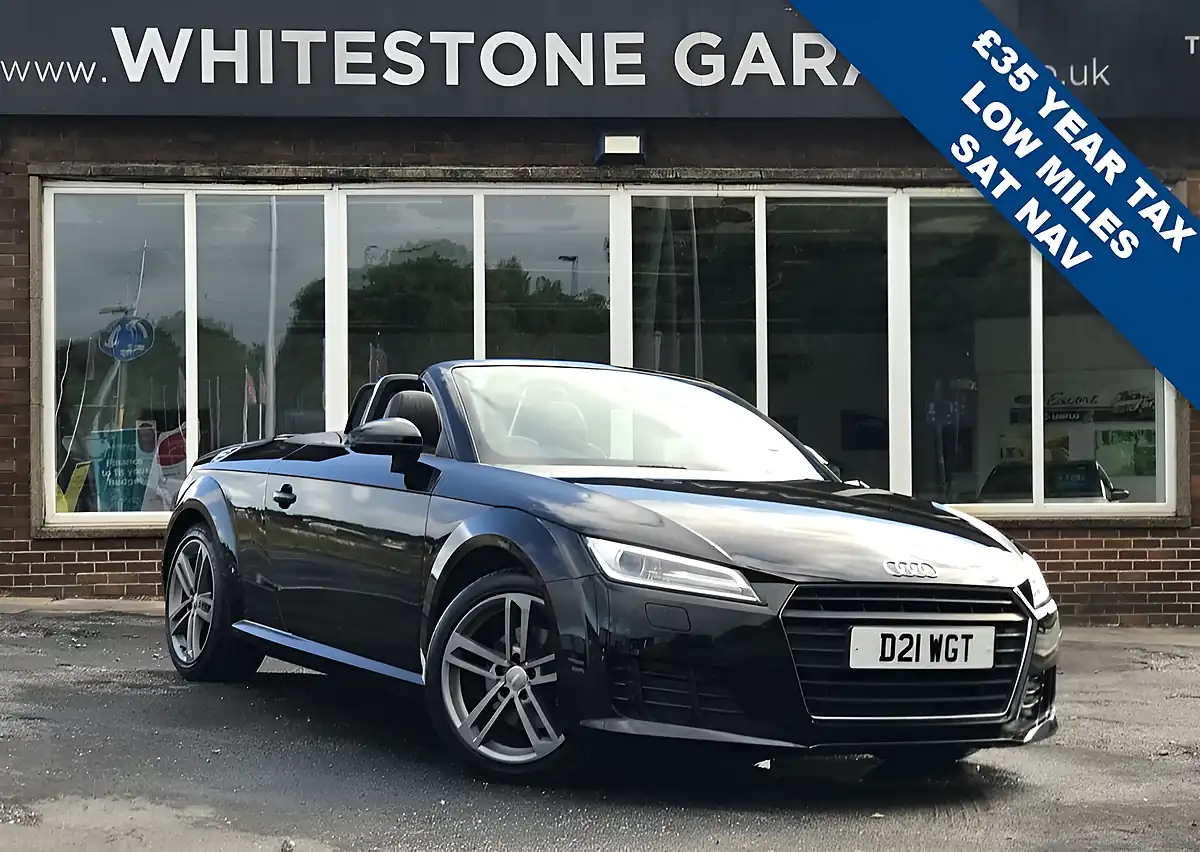 Used 2015 Audi Tt Ultra Sport Roadster Mythos Black - Front View