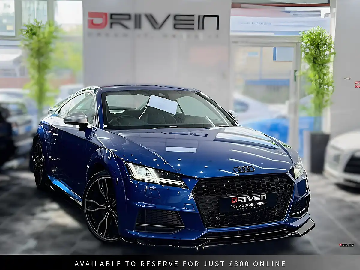 Used 2015 Audi Tts Blue - Front View