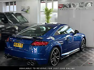 Used 2015 Audi Tts Blue - Interior and Exterior details 11