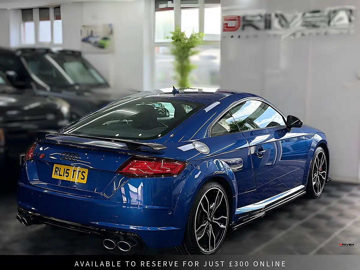 Used 2015 Audi Tts Blue - Interior and Exterior details 11
