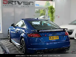 Used 2015 Audi Tts Blue - Interior and Exterior details 2