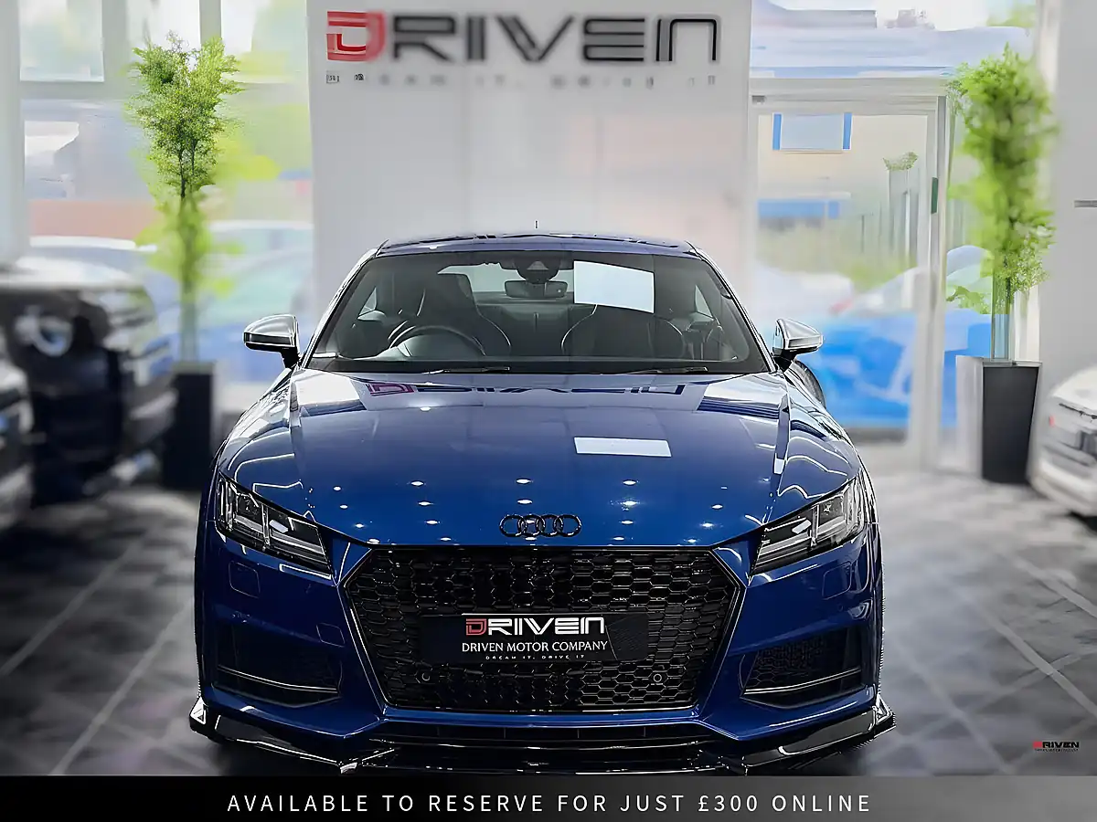 Used 2015 Audi Tts Blue - Interior and Exterior details 3