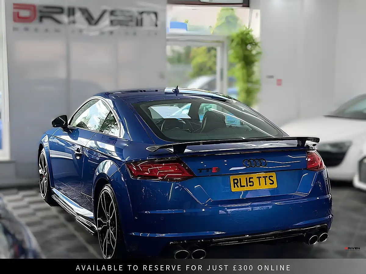 Used 2015 Audi Tts Blue - Interior and Exterior details 9