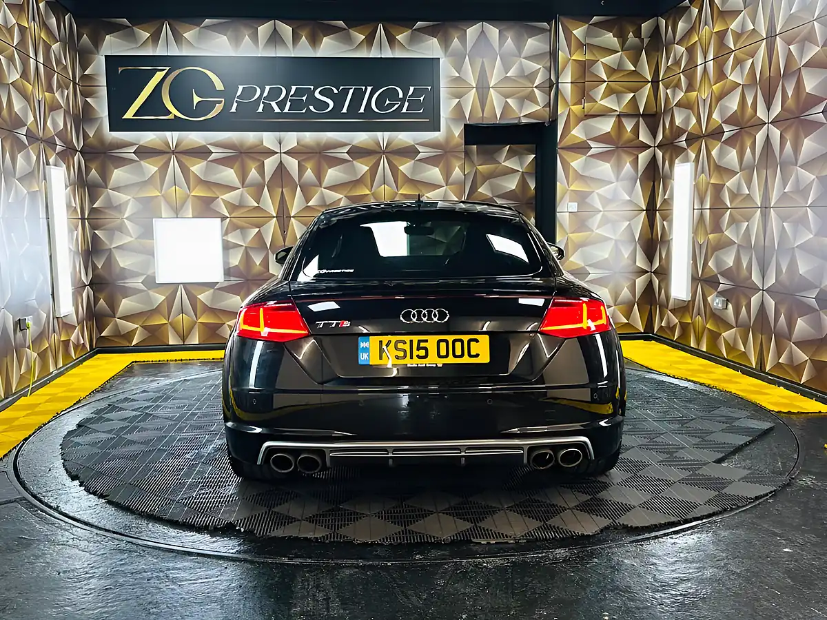 Used 2015 Audi Tts Coupe Black - Interior and Exterior details 4