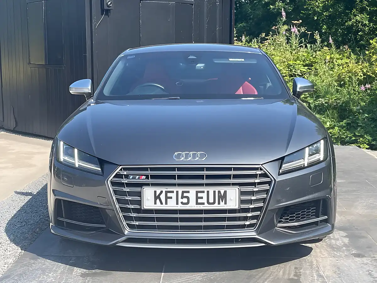 Used 2015 Audi Tts Coupe Grey - Interior and Exterior details 2