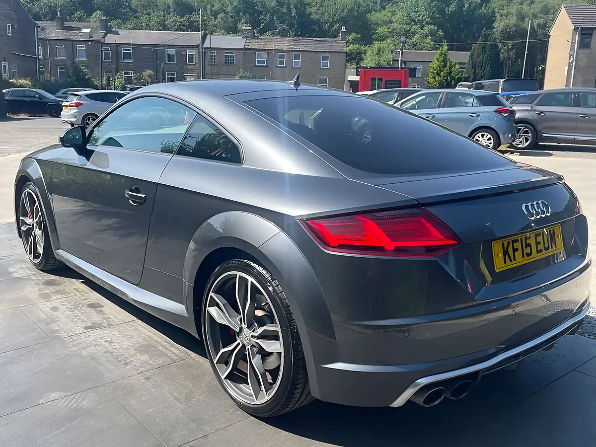 Used 2015 Audi Tts Coupe Grey - Interior and Exterior details 7