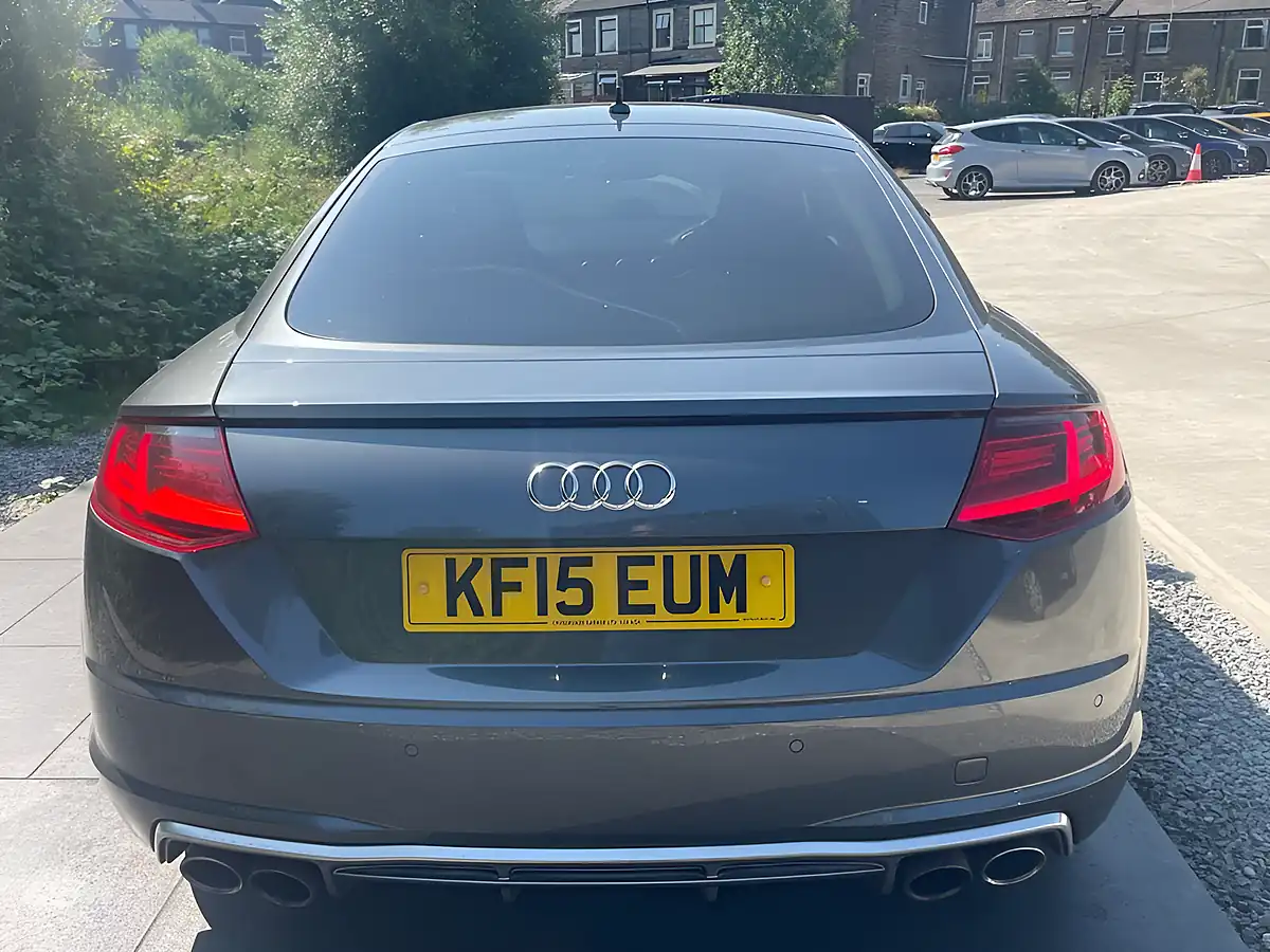 Used 2015 Audi Tts Coupe Grey - Interior and Exterior details 9