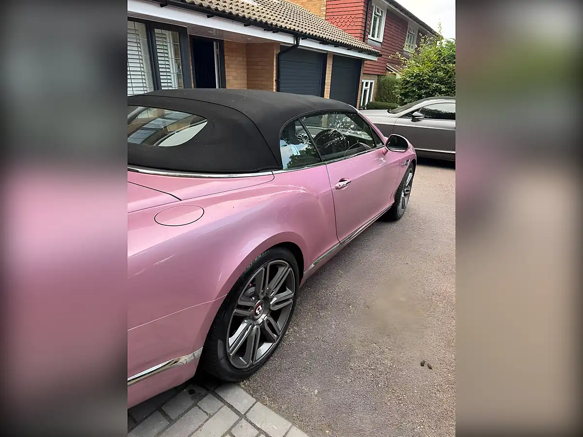 Used 2015 Bentley Continental Gtc Passion Pink - Interior and Exterior details 3
