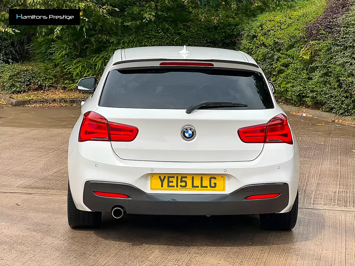 Used 2015 BMW 1 Series M Sport Alpine White - Interior and Exterior details 10