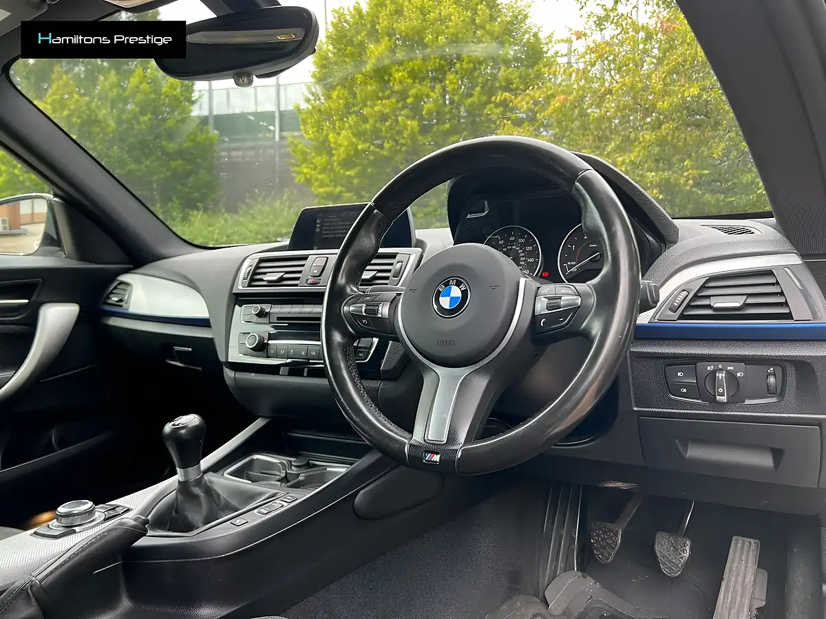 Used 2015 BMW 1 Series M Sport Alpine White - Interior and Exterior details 11