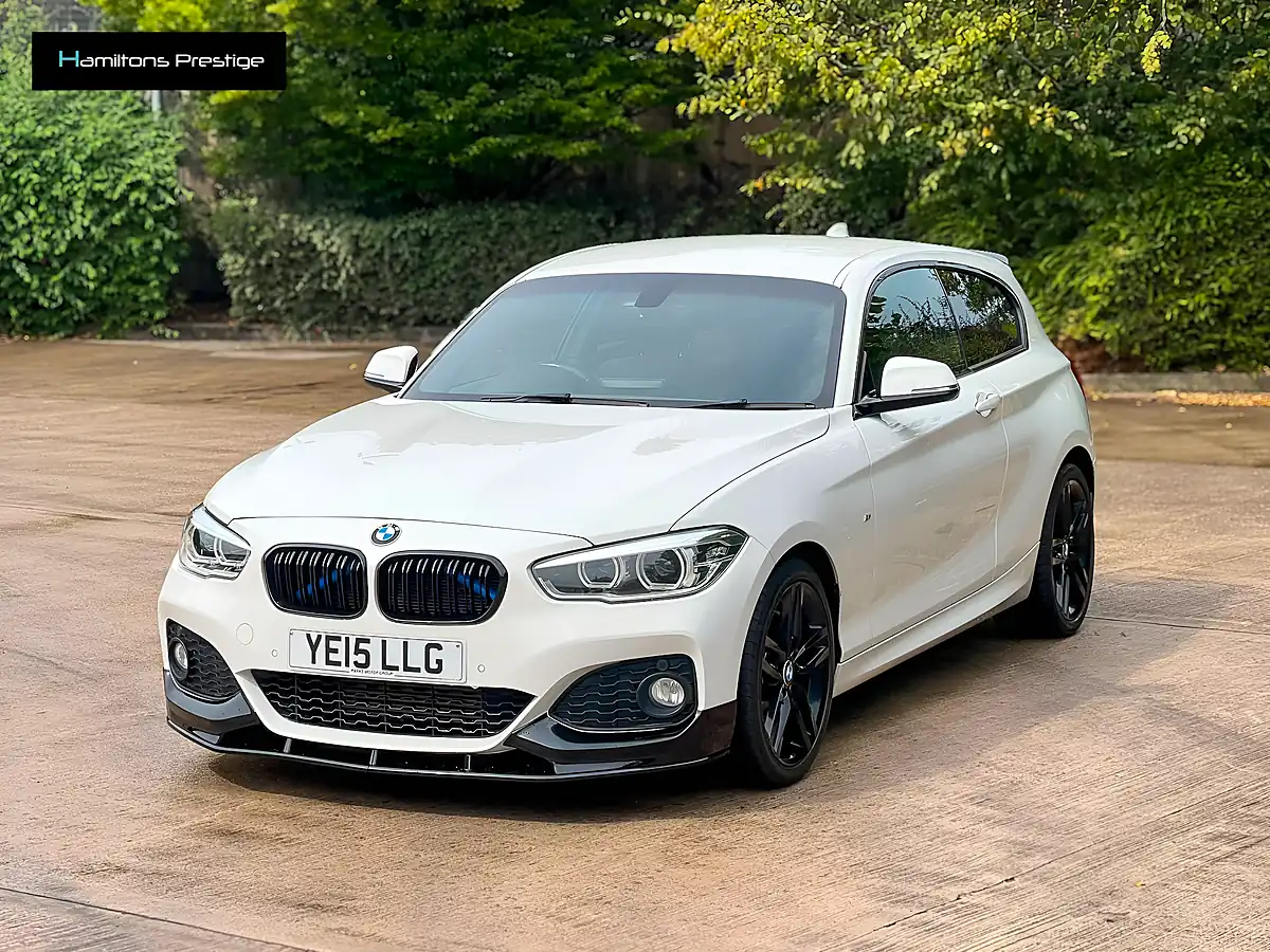 Used 2015 BMW 1 Series M Sport Alpine White - Interior and Exterior details 3