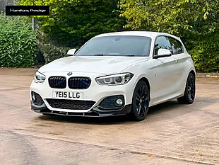 Used 2015 BMW 1 Series M Sport Alpine White - Interior and Exterior details 4