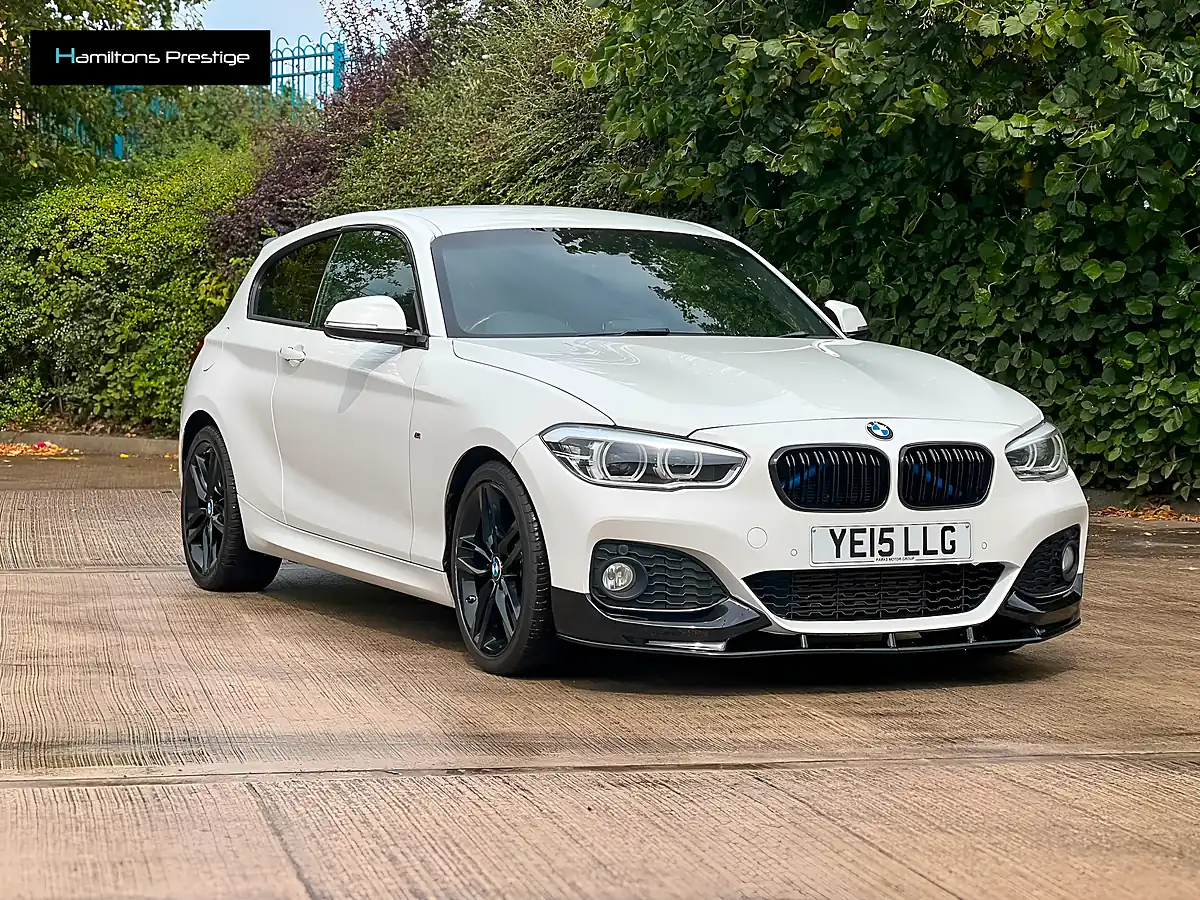 Used 2015 BMW 1 Series M Sport Alpine White - Interior and Exterior details 5