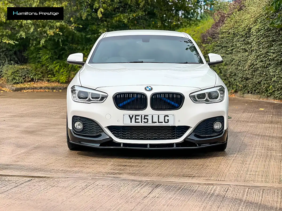 Used 2015 BMW 1 Series M Sport Alpine White - Interior and Exterior details 6