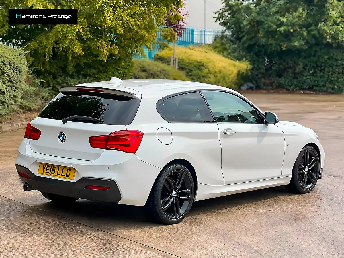 Used 2015 BMW 1 Series M Sport Alpine White - Interior and Exterior details 8