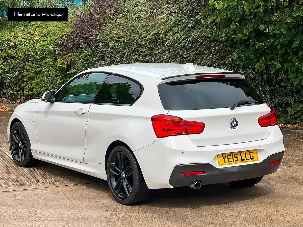 Used 2015 BMW 1 Series M Sport Alpine White - Interior and Exterior details 9