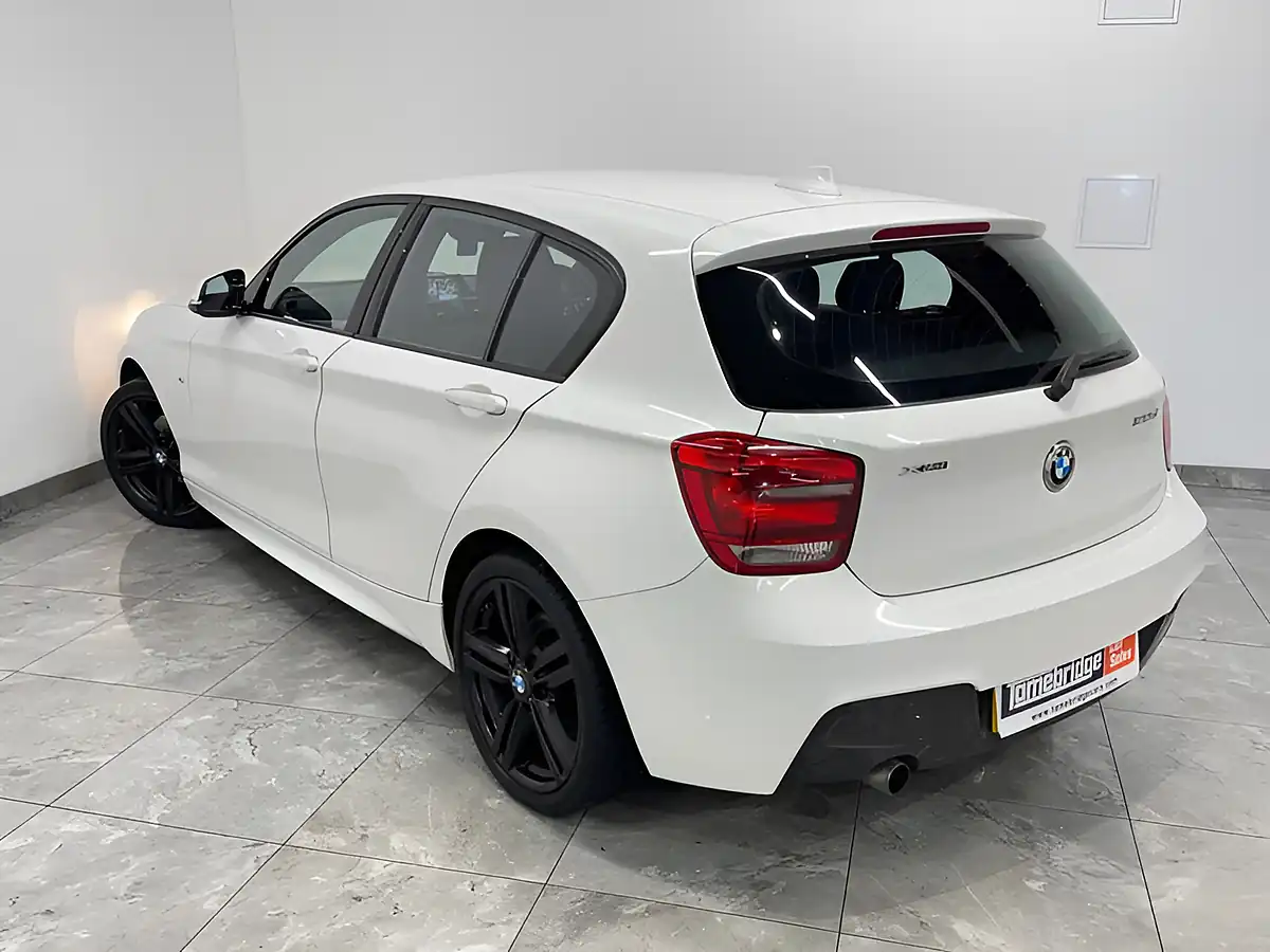 Used 2015 BMW 1 Series M Sport Alpine White - Interior and Exterior details 5