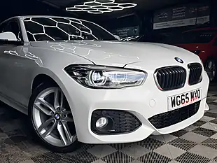 Used 2015 BMW 1 Series M Sport Alpine White - Interior and Exterior details 2