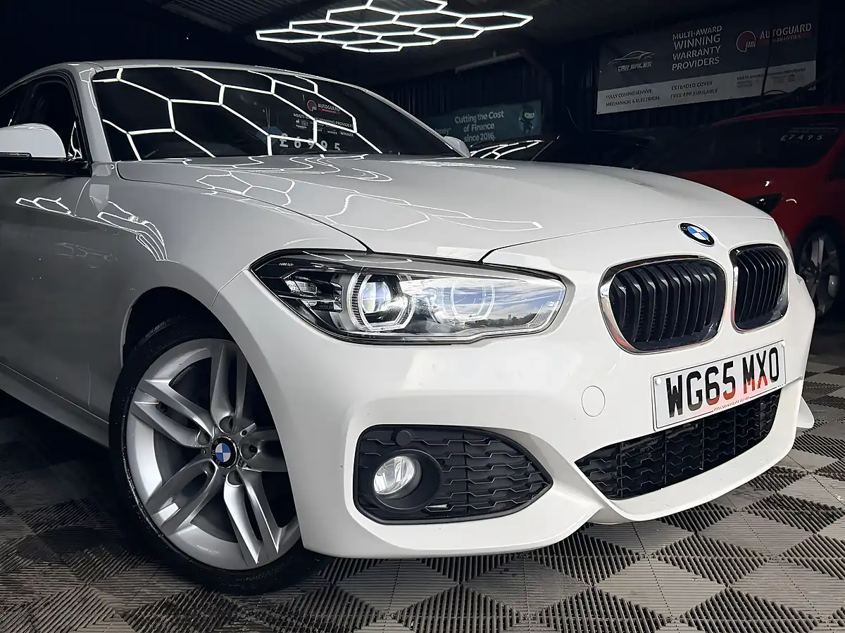 Used 2015 BMW 1 Series M Sport Alpine White - Interior and Exterior details 2